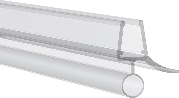 Produktbild Vasalat Duschdichtung 1000mm passt 6/7/8mm transparent, f. Glastür mit Streifdichtung