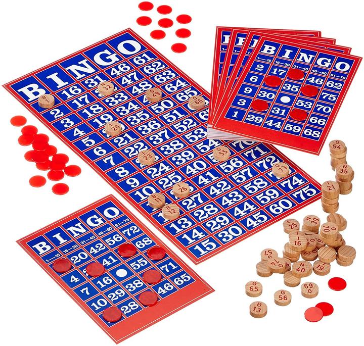 Actual product image Schmidt Spiele Bingo (Italian, French, German, English)