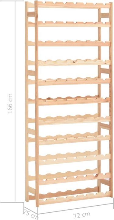 Image du produit vidaXL Darb (72 x 25 x 166 cm, 77 Fl.)