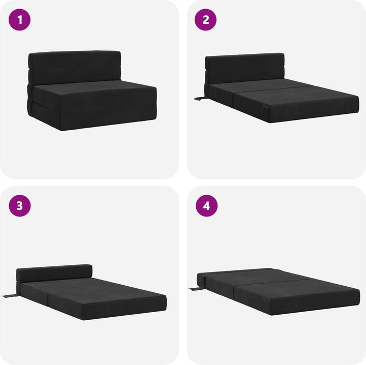 Produktbild vidaXL Klappsofabett