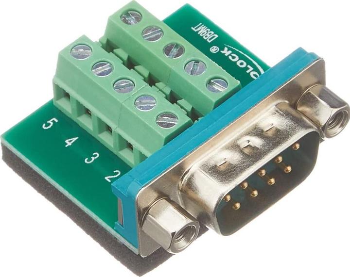 Image du produit Delock Bornier RS232 DB9 (0.15 m)