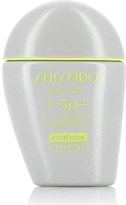 Actual product image Shiseido Sports BB Fluid SPF50+ (Beige, Very Dark, 30 ml)