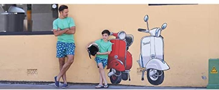 Actual product image Tom & Teddy Fresh Green & Blue Starfish (M)