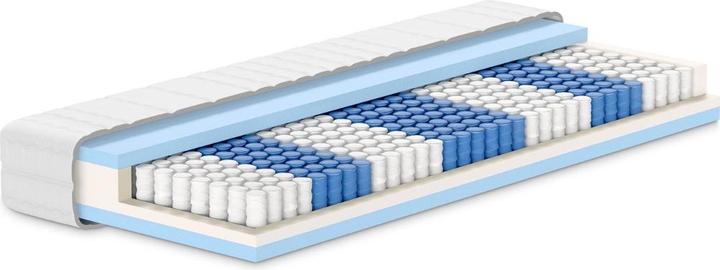 Produktbild AM Qualitätsmatratzen Orthopädische 7-Zonen Taschenfederkernmatratze (130 x 200 cm, Federkern)