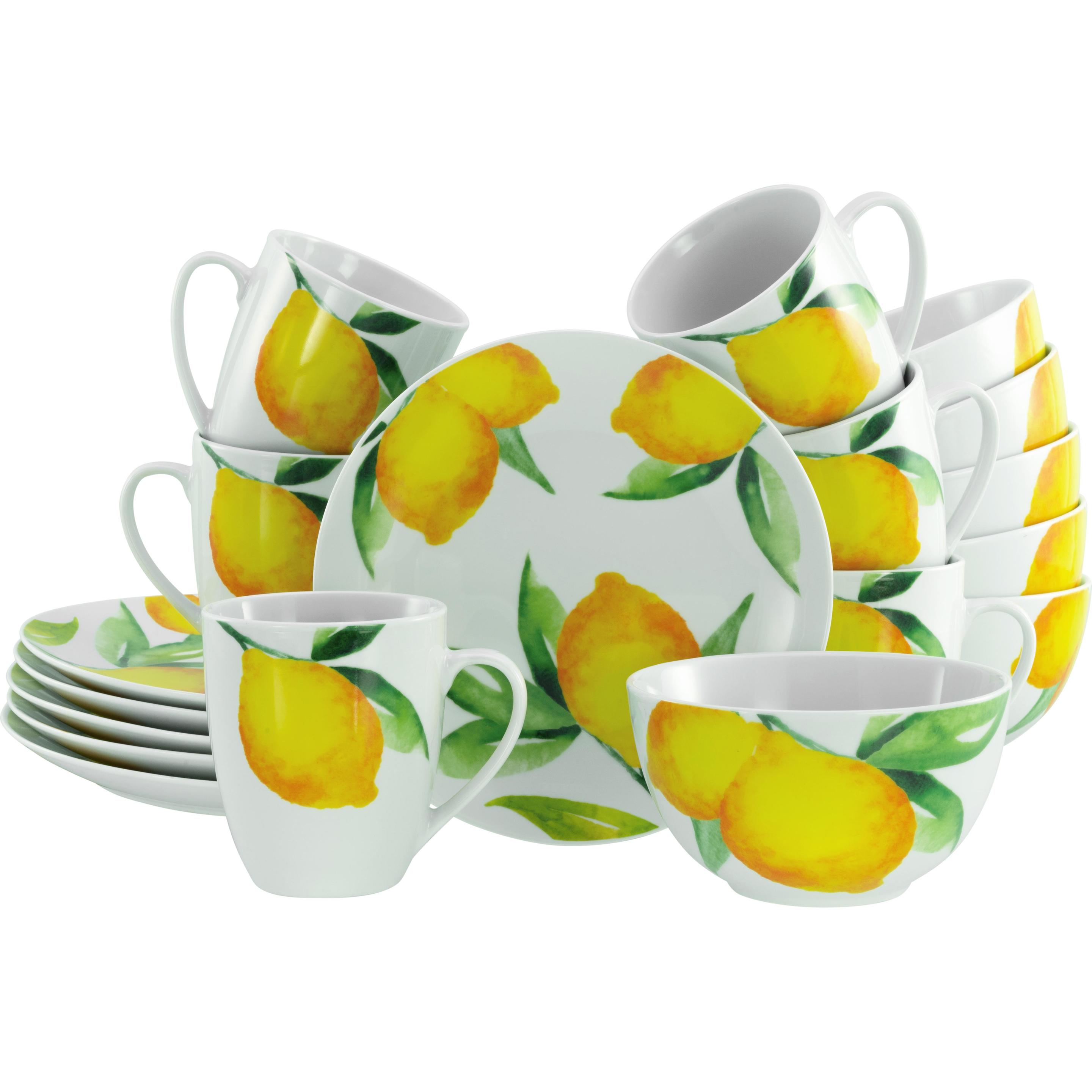 CreaTable, Geschirrset, Luna (18 Stück)
