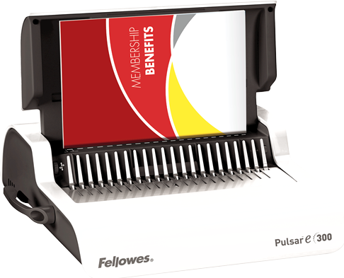 Actual product image Fellowes Pulsar-E 300, Electric Plastic Binding Machine (Comb binding)