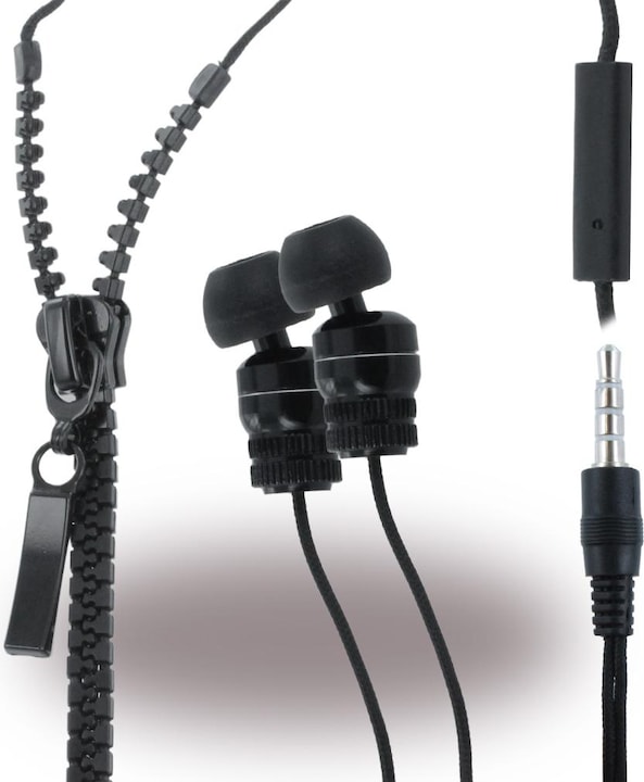 Produktbild Konkis Kopfhörer Zipper - Reissverschluss Stereo (Kabelgebunden)