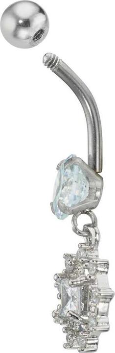 Produktbild Bijouteria Bauchpiercing (Zirkonia, Chirurgenstahl 316L)