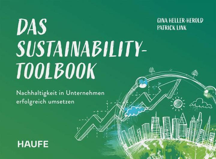 Actual product image The Sustainability Toolbook (German, Gina Heller-Herold, Patrick Link, 2025)