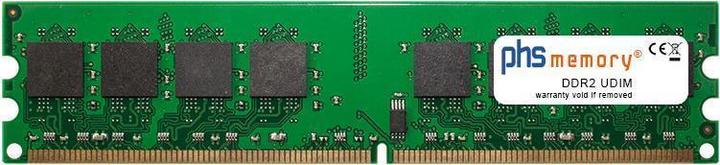 Produktbild PHS-memory 2GB RAM Speicher DDR2 UDIMM 800MHz PC2-6400U 240 Pin DIMM 1,8 Volt