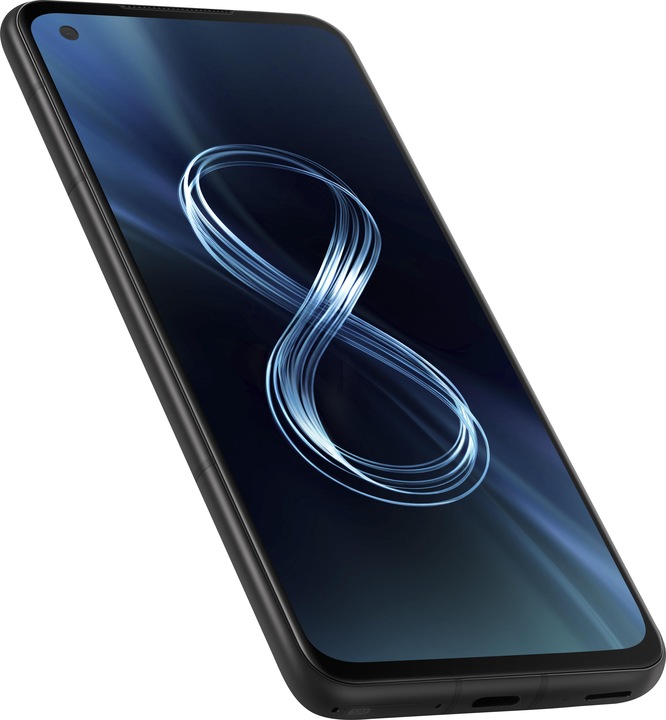 Produktbild ASUS Zenfone 8 (16GB) (256 GB, Obsidian Black, 5.92", Dual SIM, 64 Mpx, 5G)