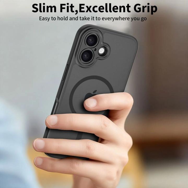 Produktbild Tech-Protect BasicMag MagSafe Case for iPhone 17 - Matte Black (Apple iPhone 17)