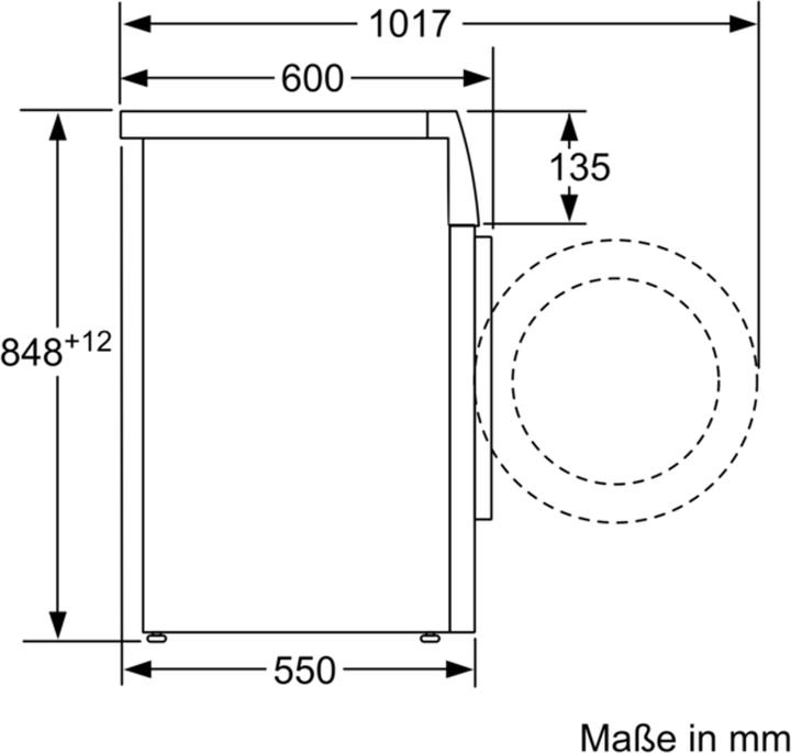 Produktbild Bosch Hausgeräte WAN 282 H 3 Express (7 kg, Links)