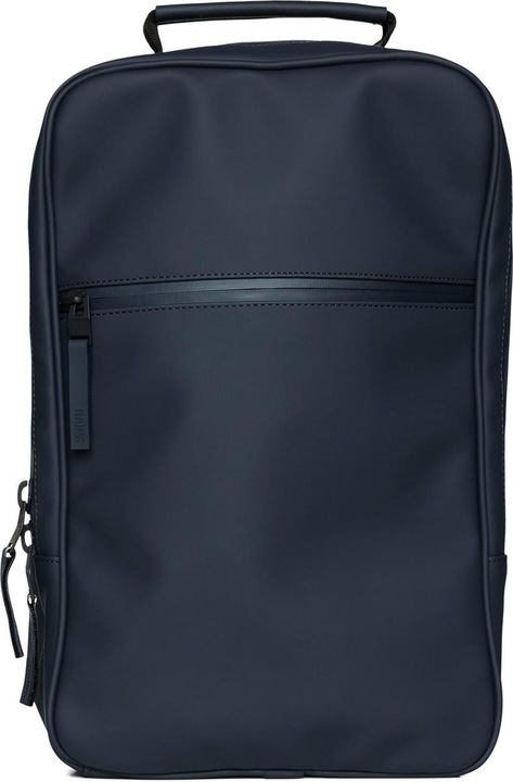 Actual product image Rains Book Backpack W3 Unisex Rugzak - Navy - 14,4 Liter (14.40 l)