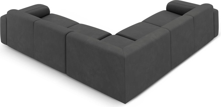 Actual product image Micadoni Symmetrical Corner Sofa, "Molino", 5 Seats, 252x252x75 Made in Europe (Corner sofa)