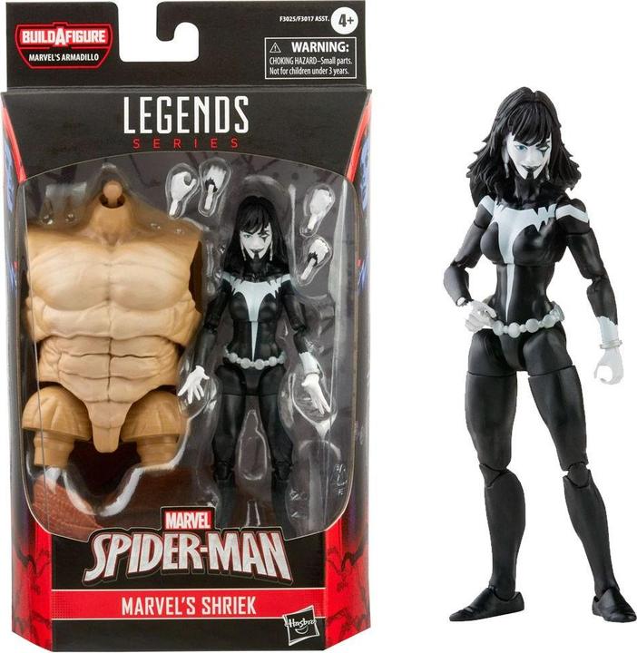 Produktbild Hasbro Spider-Man Marvel Legends Series Actionfigu 2022 Wave 1 Marvel's Shriek (Comics)
