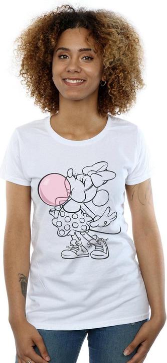 Immagine prodotto Disney Minnie Mouse Gum Bubble Maglietta Donna (XL)