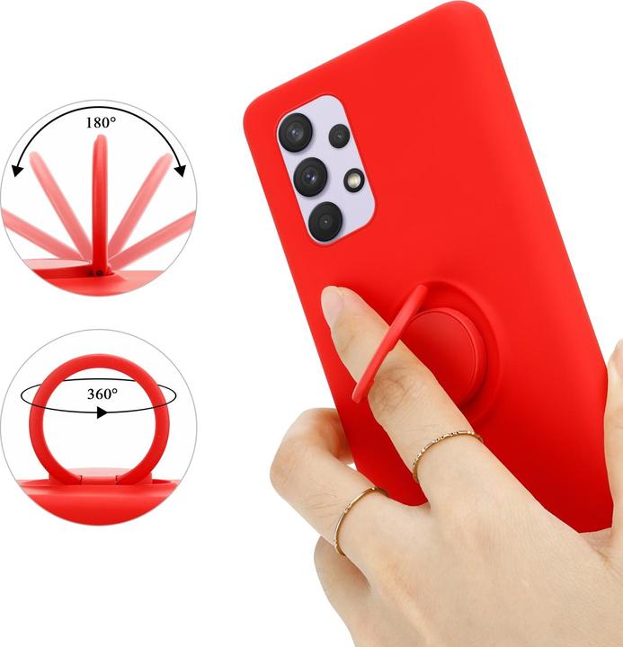 Image du produit Cadorabo TPU Liquid Ring Silicone Case Cover (Samsung Galaxy A33 5G)
