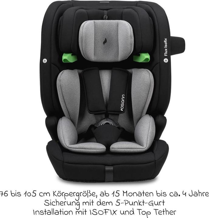 Actual product image Osann Flux Isofix (Child seat, ECE R129/i-Size Standard)