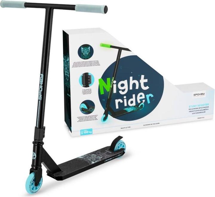 Produktbild Spokey Night Rider Jr Stunt-Scooter