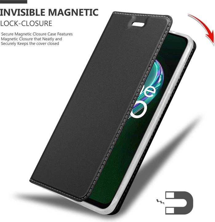 Immagine prodotto Cadorabo Custodia Classy Book per Realme 9 5G / 9 PRO / V25 / Q5 / OnePlus Nord CE 2 LITE 5G (OnePlus Nord CE 2 Lite 5G, Realme 9 Pro+, Vivo V25)