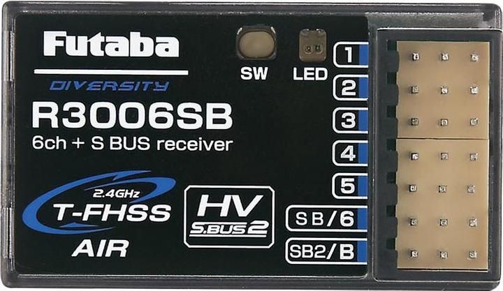 Produktbild Futaba T6K-R3006SB-2.4G Mode 2 ohne Akku / Lader