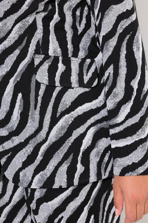 Produktbild Miamoda Blazer, schmale Form, Zebramuster (52)