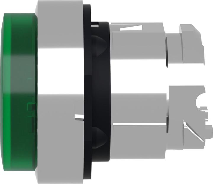 Produktbild Schneider Electric Leuchttaster rund grün 22mm IP66