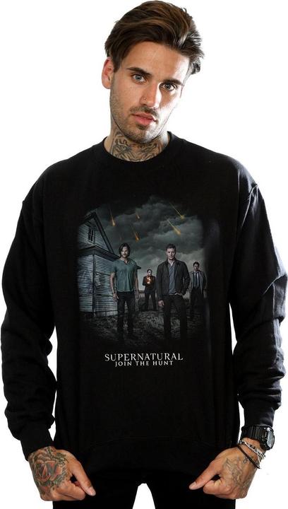 Actual product image Supernatural Mens Meteor Shower Sweatshirt (L)