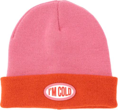 Image du produit Fisura Mütze "I'm cold" rosa/rot (Taille unique)