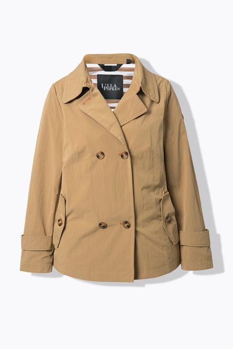 Actual product image Ulla Popken HYPRAR Short Trench Coat (62)