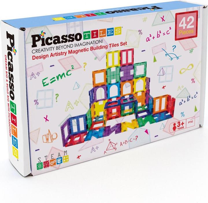 Tactic Picasso Tiles - Artistry Magnetic Set