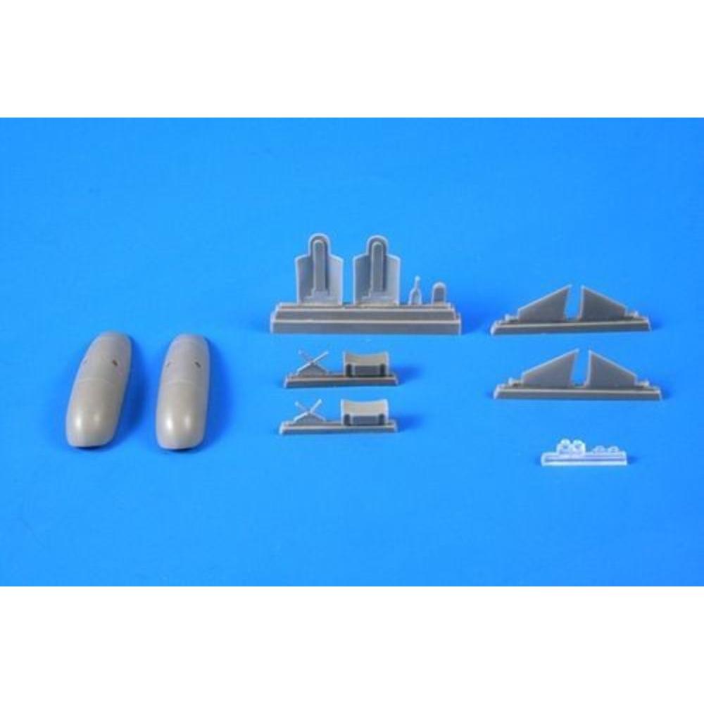 CMK Blenheim Mk.I"Finnish AF1.serie Fixed ty type Ski Undercarriage/f.Airfix kit