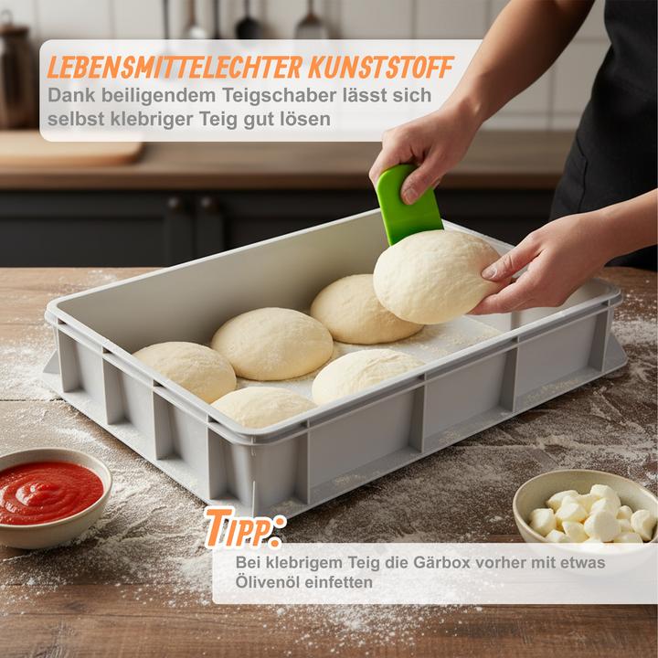 Actual product image Relaxdays Pizzaballenbox mit Deckel