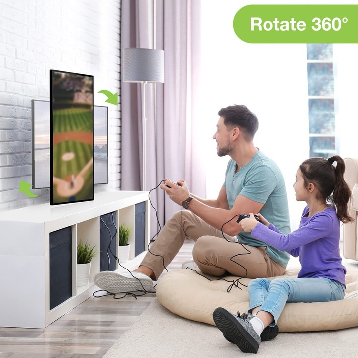 Immagine prodotto Techly Supporto a parete per TV LCD (Muro, 55", 45 kg)