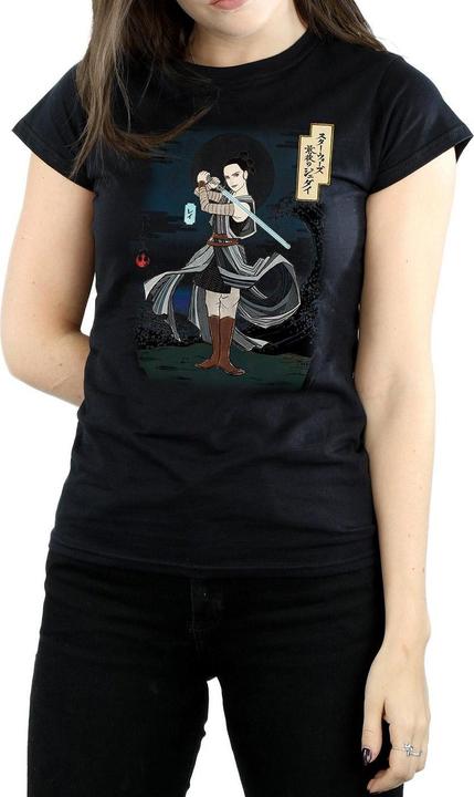 Image du produit Star Wars - T-shirt THE LAST JEDI JAPANESE REY - Femme (XL)