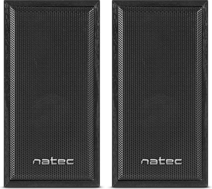 Actual product image Genesis NGL-1229 Natec Panther computer speakers 2.0 6W RMS, Juodas