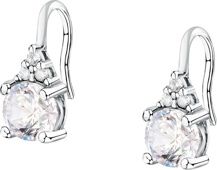 Immagine prodotto Morellato - Silver dangle earrings with clear cubic zirconia Tesori SAIW298 (Argento 925)