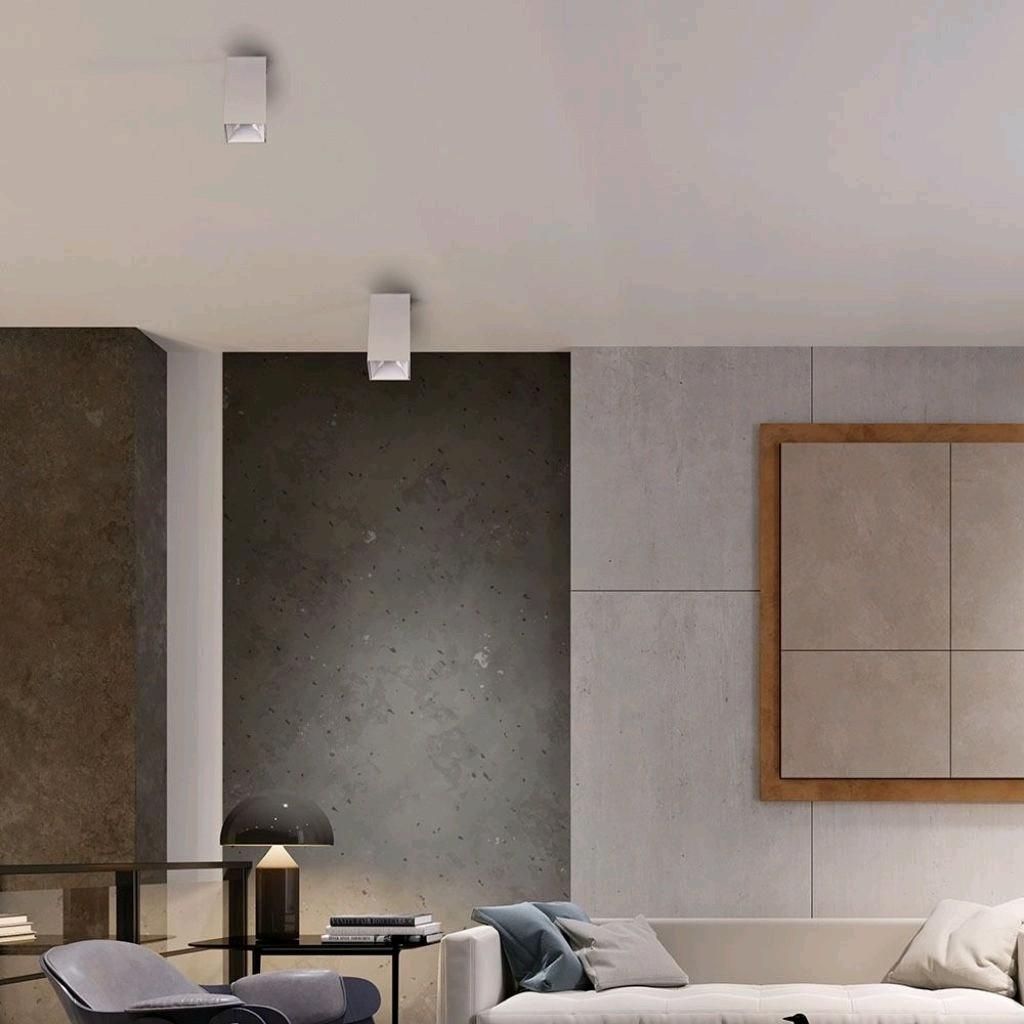 Thumbnail - V-TAC, Zubehör Beleuchtung, VT882Q GU10 Fitting quadratisch Weiss und Weiss