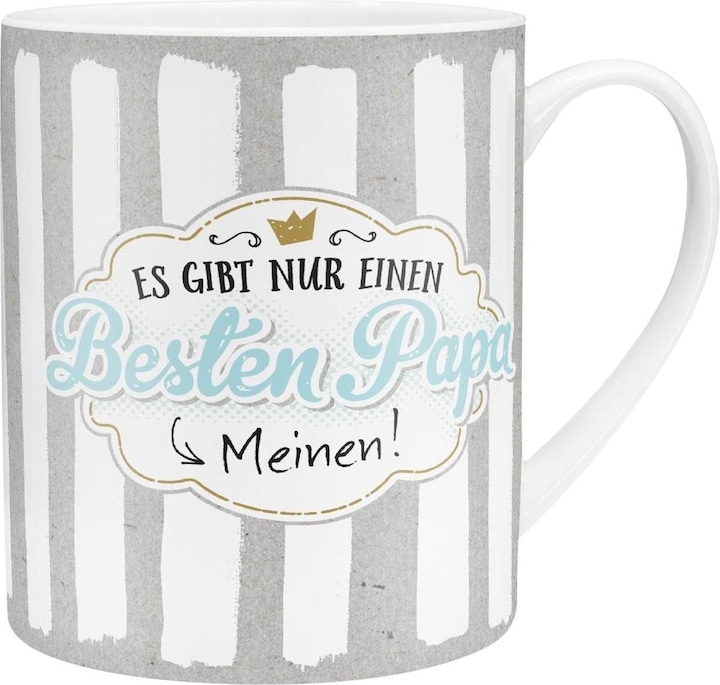 Actual product image Sheepworld Coffee cup Best Dad 600 ml, 1 piece, Light gray / White (600 ml, 1 x)