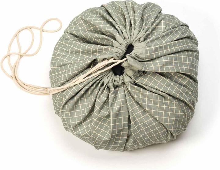 play&go Organic Grid Storage Bag (140 x 140 cm)