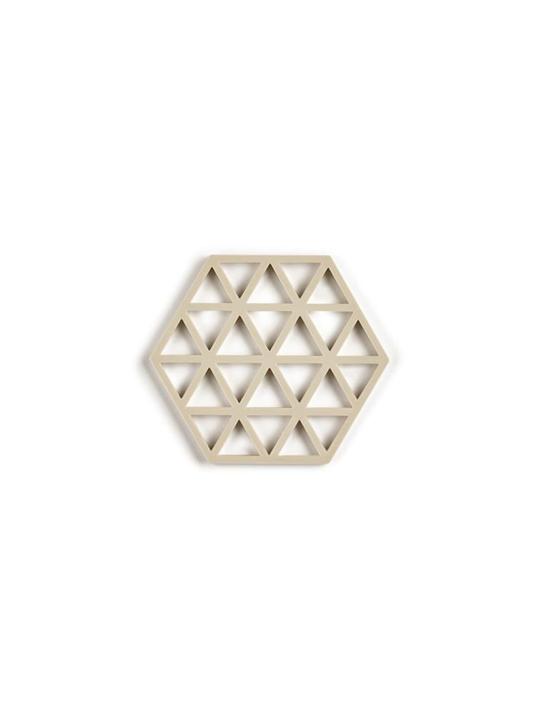 Actual product image Zone Denmark Triangle Taupe (1 x, Pan coaster)