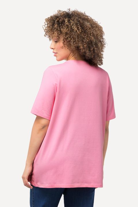 Produktbild Ulla Popken T-Shirt, A-Linie, V-Ausschnitt, Halbarm (56)