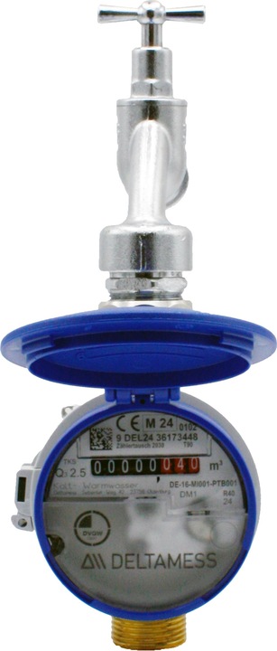 Magni Deltamess tap meter TKS T90 smart M G 3/4 AGx110mm, Q3 2.5 cbm/h