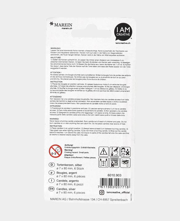 Nutritional values and ingredients I Am Creative Lela (6x)