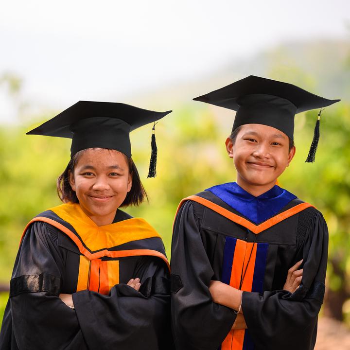 Image du produit Relaxdays 2x chapeaux-de-diplômé