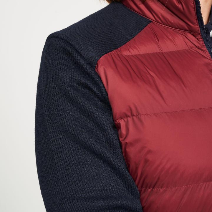 Produktbild Inesis Damen Golf Steppjacke Hybrid - CW900 blau/bordeaux