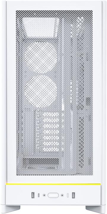 Actual product image Montech HS01 (weiss, Tempered Glass) (Mini-ITX, mATX, ATX)