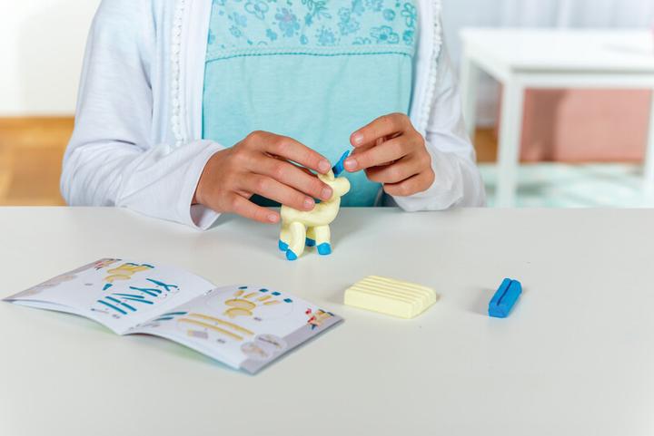 Actual product image Fimo unicorn