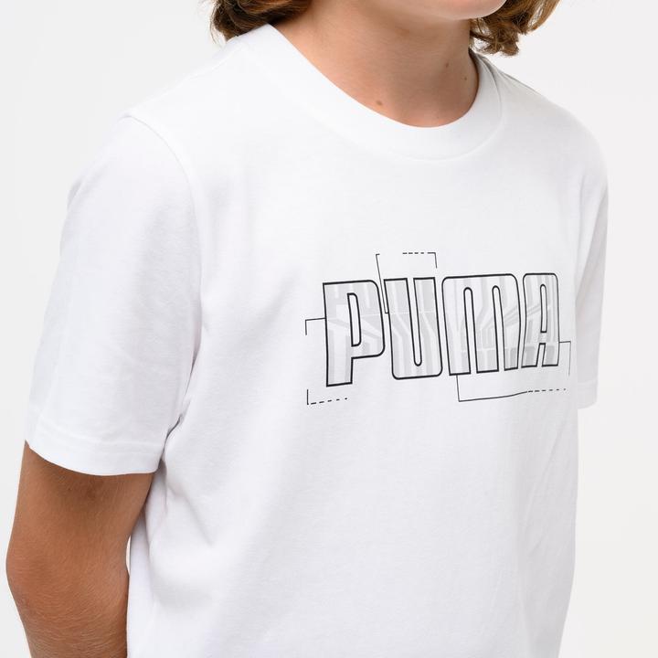 Produktbild Decathlon T-Shirt Kinder Baumwolle - Print weiss (164)